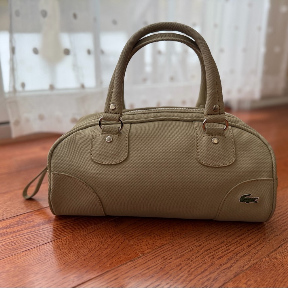 Lacoste Women's Olive Satchel